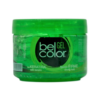 Gel Belcolor Fijacion Firme Verde 210g 