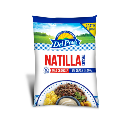 Natilla con Sal, Marca del Prado, 500g