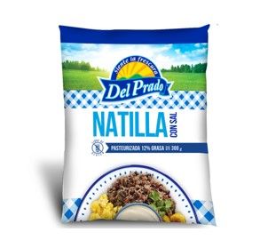 Natilla cremosita con sal Marca Del Prado 300 g