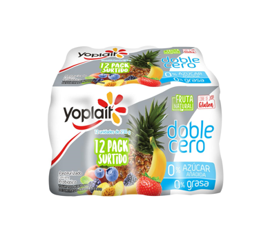 Yogurt Ligth, Marca Yoplait, 12 Pack Surtido