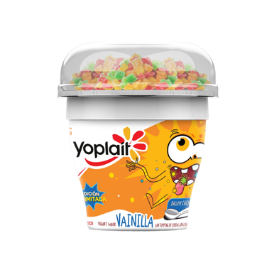 Yogurt Infantil Sabor Vainilla Popping, Yoplait, 129g