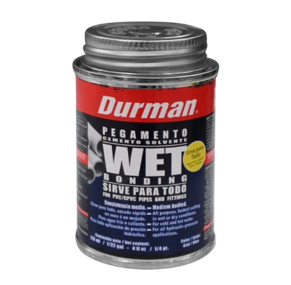 Pegamento pvc med wetbonding 1/32 gl azul