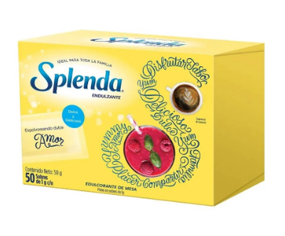 Splenda en bolsa 50 sobres