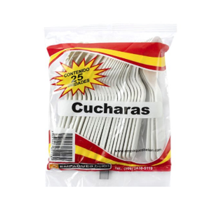 Cuchara Desechable Belen bio 25 unidades