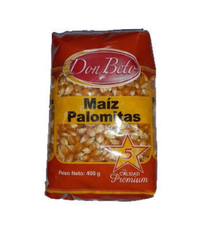 Maiz para Palomitas Don Beto 400g