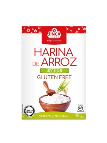 Harina de Arroz, Marca Jinca, 454g