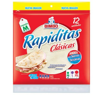 Tortillas de Harina Bimbo 312g