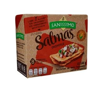 Galleta Salmas Chipotle 144g Marca Sanissimo