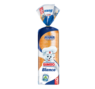 Pan cuadrado, Marca Bimbo, Empaque 560 g