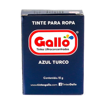 Tintes Gallo Azul Turco