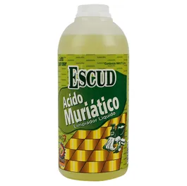 Acido Muriático, Marca Escud, Botella 500mL