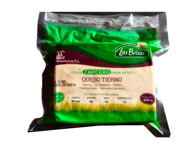 Queso Fresco Tierno Las Brisas emp al vacio 500g