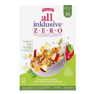 Cereal All Inklusive Sabor Manzana Zero, 500g