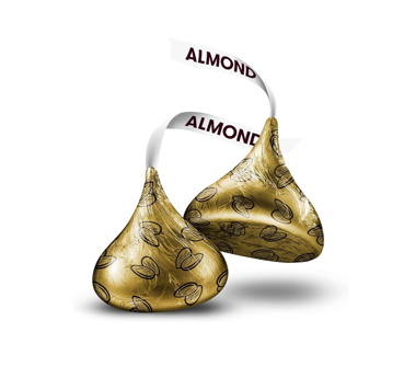 Chocolate Kisses  Hersheys Almendra Unidad 

