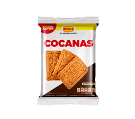 Galleta Cocana, Marca Pozuelo, paq 8 unid 316g