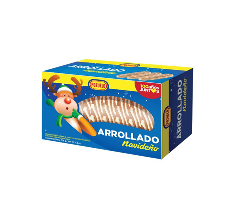 Arrollado Navideño Pequeño, 208g
