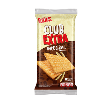 Galletas Bokitas Club Extra Integral emp 225g 9 Un