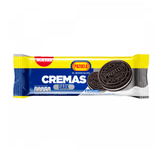 Galleta Cremas Dark Pozuelo unid 33g