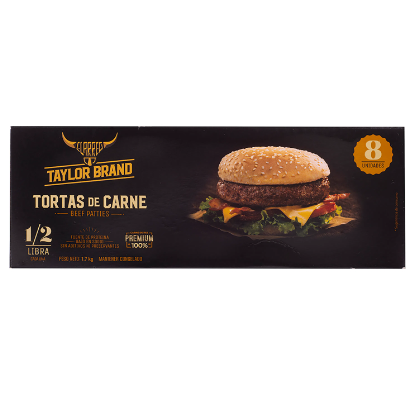 Torta de carne 100% Taylor 8 unidades 1.7kg