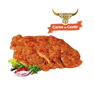 Bistec de Cerdo Adobado  El Arreo 1kg