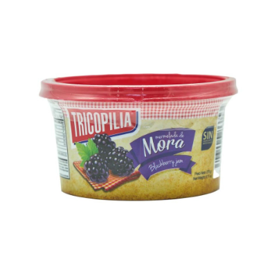 Jalea de Mora marca Tricopilia taza 275g
