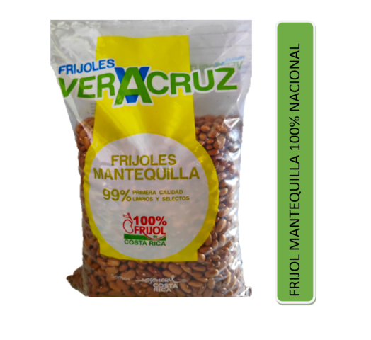 Frijol Mantequilla Veracruz bolsa 900g 100% Nacional