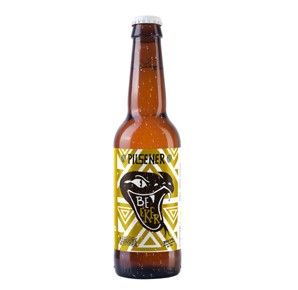 Cerveza Becker Pilsner, Marca San Roque, 350ml
