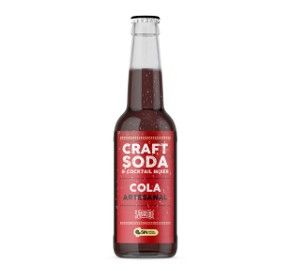 Craft Soda Cola Artesanal, Marca San Roque, 355ml