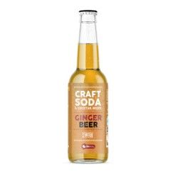 Craft Soda Ginger Beer, Marca San Roque, 355ml