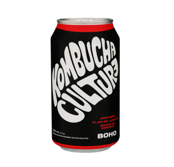 Bebida alcohólica Kombucha clásic boho lata 330 ml