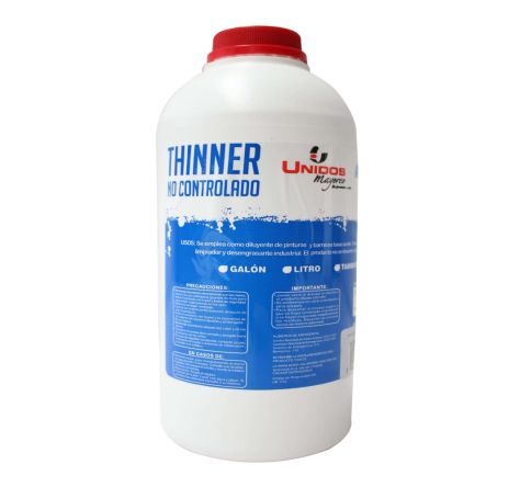 SOLVENTE THINNER NO CONTROLADO LITRO