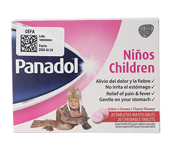 Panadol Para Niños Unidad