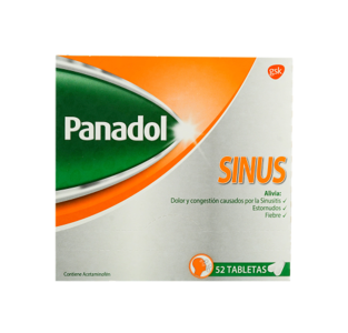 Panadol Sinusitis GSK 2 tabletas