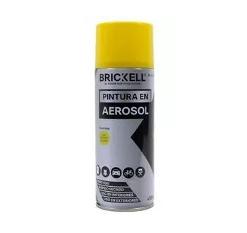 Pintura spray aerosol Amarillo Brickell 450 ml