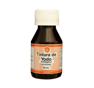 Titura de Yodo, Marca LACOFA, 60ml