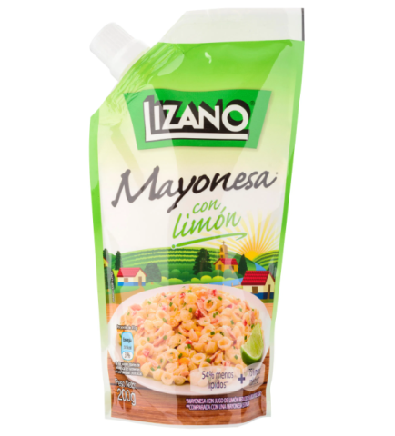 Mayonesa Lizano Con Limón 190g