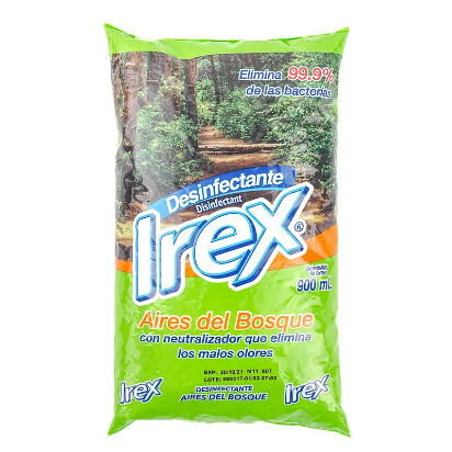 Desinfectante Irex Aires del bosque bolsa 900 mL