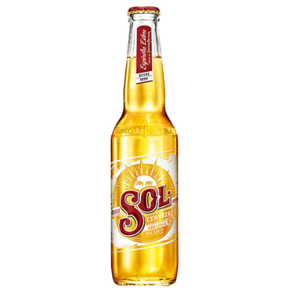 Cerveza Sol 330ml vidrio