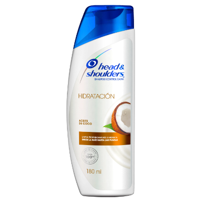 Shampoo Head Shoulders Hidratacion Coco 180mL