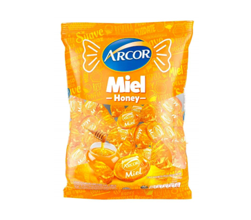 Confite Relleno Sabor a Miel  Arcor 400g