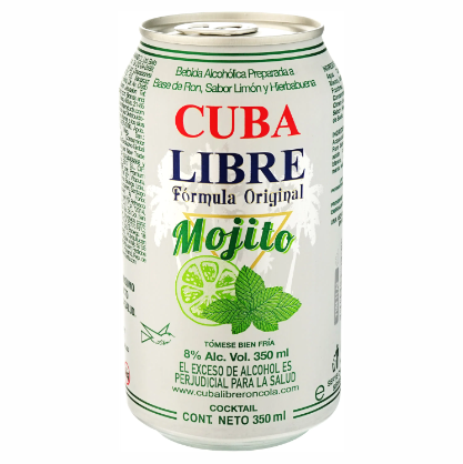 CUBA LIBRE MOJITO 350ML LATA