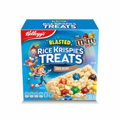 Barra Cereal Ricekrispis M&M Minis 20g