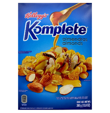 CEREAL KOMPLETE ALMENDRA 390GR/24