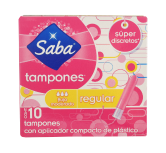 Tampon Saba Regular 10u