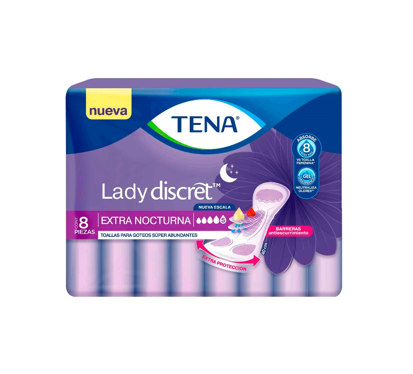 Toallas Femeninas Tena Lady Discret, 8U