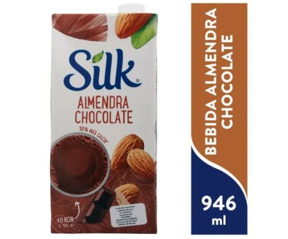Leche de almendra chocolate caja Silk 946ml TB