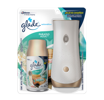 Aromatizante automático paraiso, Marca Glade AP+REP,