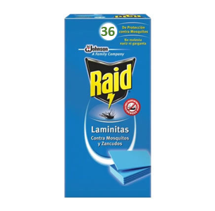 Plaquita Raid 36 Unidades