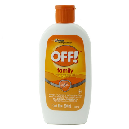 Repelente off Crema  aloe vera