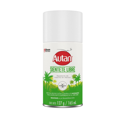 Repelente en Aerosol, Marca Autan, 127g